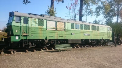 brzozik100 - Prototyp lokomotywy że skansenu w Kościerzynie .