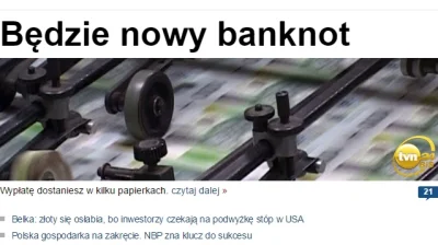 RuchadloLesne - zaczęło się.
dla niepoznaki drukują nowy nominał.
i tylko przez jak...