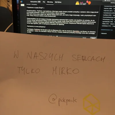 PickPack - Miraski i Mirabelki,

SPOILER

Wystartowaliśmy. PickPack, czyli platfo...