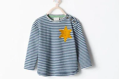 a.....r - Nowa kolekcja Zary dla dzieci, oto piżamka:

#niewiemjaktootagowac #auschwi...
