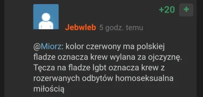 W.....0 - Czy użytkownik piszący takie rzeczy w taki sposób ma wszystkie klepki po ko...