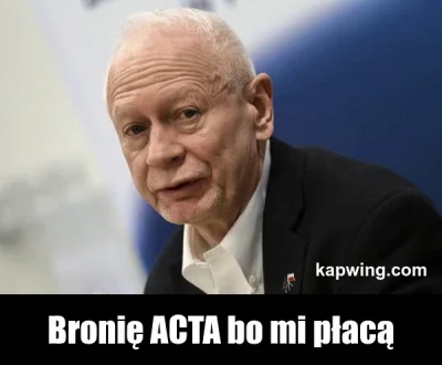 d.....z - @mrbarry: coś jak to #acta #polityka no ale czy ACTA to polityka ? czy może...