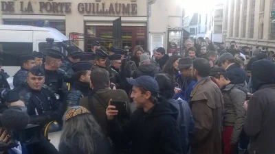 tmsz - Pamiętacie mój ostatni wpis o manifestacji? Dzisiaj w mieście Dijon odbyła się...