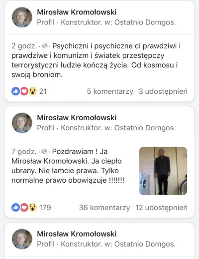 lukasz-lux - @lukasz-lux: weź się lepiej za swojego ojca, zobacz co wrzuca na FB