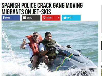 p.....r - A Lukas Podolski szmugluje narkotyki i imigrantów na skuterze wodnym