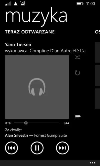 qwelukasz - Czemu apka muzyka tak chjuowo wygląda? #windowsphone #lumia #bojowkawindo...