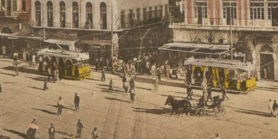 Gneissenau - Dokładnie 99 lat temu Libańczycy zaznali luksusu jazdy tramwajem. Pierws...