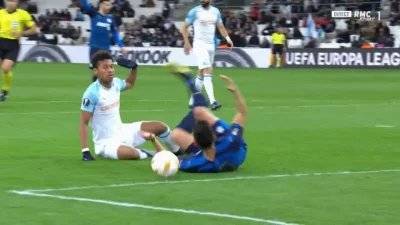 nieodkryty_talent - Olympique Marseille 0:[1] Apollon Limassol - Anton Maglica, r. ka...