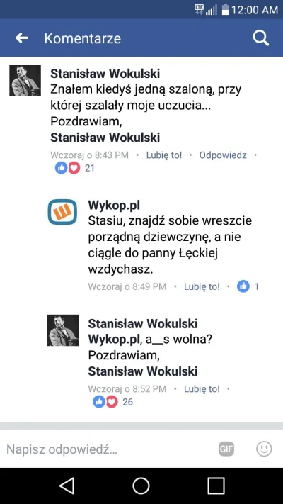 C.....k - Nie wiem czy było ale zaorane xD
#wykop #stanislawwokulski #facebookcontent...