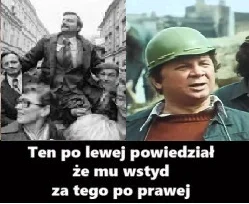 ocenzurowany73 - @castaneis: 
"Ale nie depczcie przeszłości ołtarzy,
Choć macie sam...