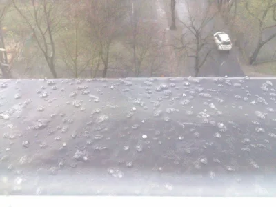 Nicy - #czywlodzipada ? TAK! GRAD pada na #gorna #lodz ( ͡º ͜ʖ͡º)
