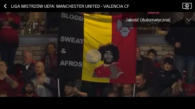 Laksa - O kurde, co za fanclub :D #manchesterunited #fellaini #mecz