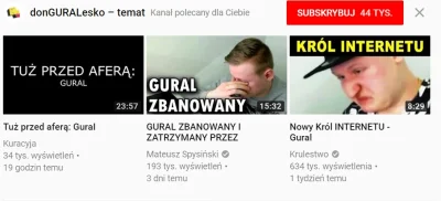 C.....o - Takie coś mi wyskoczyło na YouTube XDDD
#gural #polskiyoutube #patostrimy ...