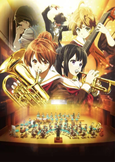 j.....n - #randomanimeshit #hibikeeuphonium #kumikooumae #reinakousaka #sapphirekawas...