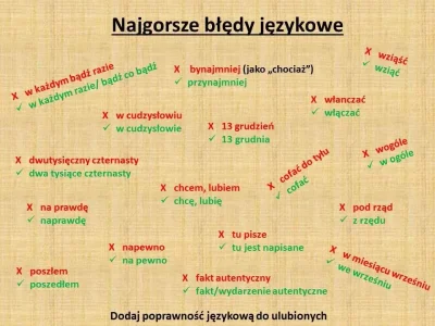 karolgrabowski93 - #bledyjezykowe #poprawnapolszczyzna #poprawnoscjezykowa #polska #j...
