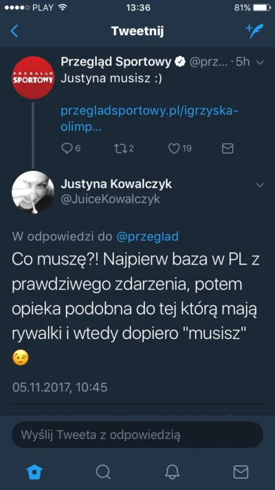 guovencia - Justyna musisz. #justynakowalczyk #sport #heheszki