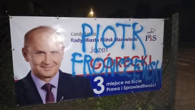 B.....z - XD
#wybory #piotrfronczewski #minskmazowiecki