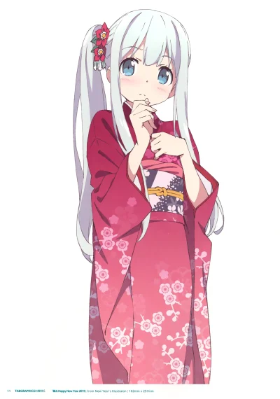 kedzior1916 - #randomanimeshit #eromangasensei #sagiriizumi #kimono