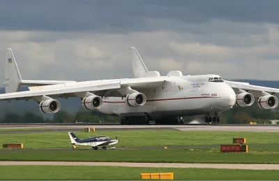 U.....d - An-225 Mrija - Jest to największy obecnie używany i najcięższy w historii s...