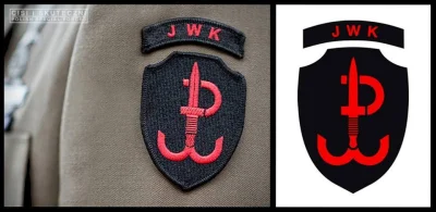 johann89 - Nowy odznaka rozpoznawcza JWK.

#jwk #jednostkispecjalneboners #militaria ...