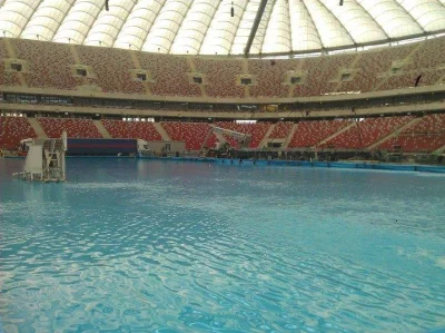 wojtek354 - stadion narodowy znowu zalany #stadiony #narodowy #sport
