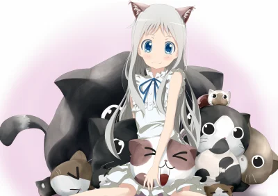 Onii-chan-san_Senpai - #randomanimeshit #anohana #meikohonma #neko #nekomimi