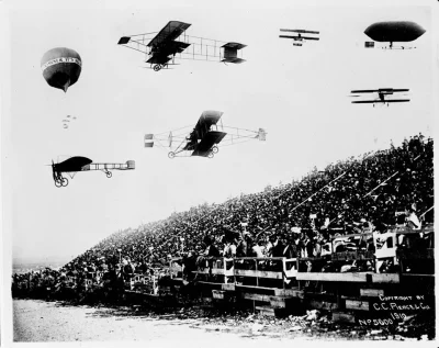 syn_admina - Wielka Wystawa Lotnicza. Los Angeles 1910
#vintagephotos