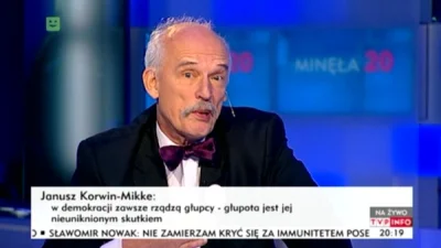 tomasz-urbas - Janusz Korwin-Mikke nigdy nie będzie rządził

http://www.urbas.mpolska...