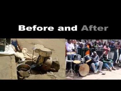 starnak - @milo1000: Meet the young talented Zimbabwean drummer.