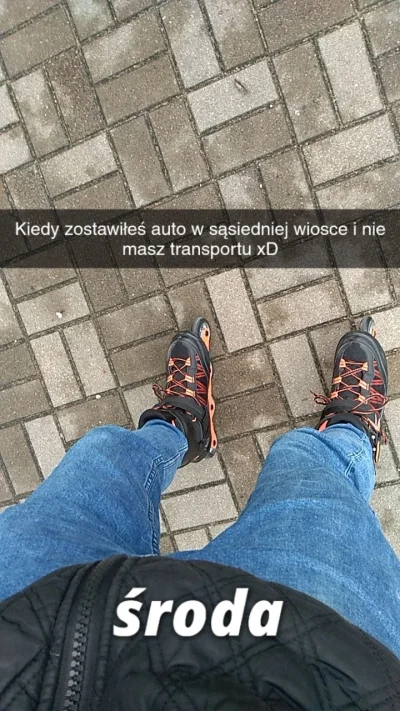 Nekrolog - Wczoraj w ogóle musiałem zostawić auto 5 km za miastem bo wracałem taksówk...