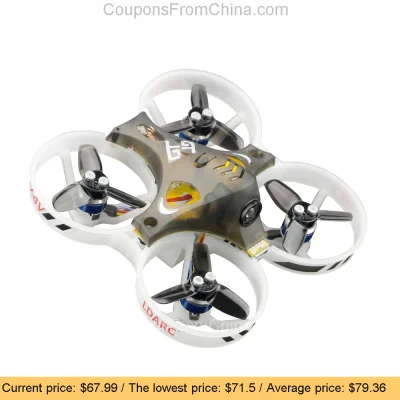 n____S - KINGKONG/LDARC TINY GT8 Drone PNP - Banggood 
Cena: $67.99 (258.80 zł) + $3...