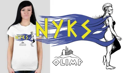 BrowarOlimp - Wrzuciłem koszulki z ilustracją z piwa Nyks do sklepu olimpowego. Przy ...