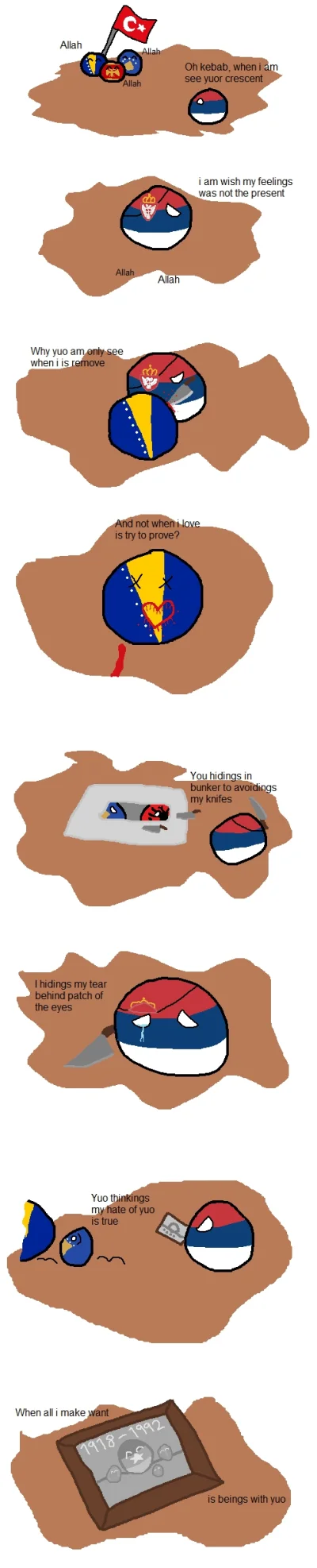 qubeq - #polandball #kebab #serbiaball