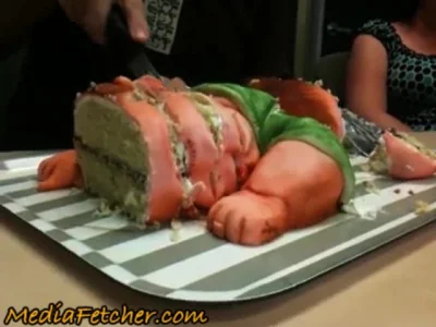 pioterhiszpann - Az dziwne, ze jeszcze nikt nie wrzucił tortu z noworodkiem :)