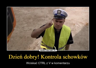 ufo99 - Dobra zwyrole, zobaczmy co tam u was.
#kontrolaschowkow #glupiewykopowezabaw...