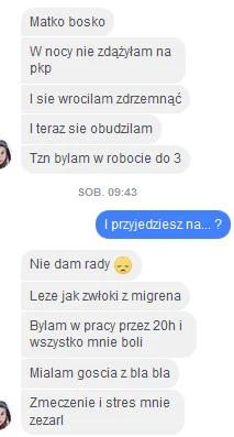 deryt - @Ksjajomi: 
6 dni?
Ty mi tu o 6 dniach?
W sobotę miałem ślub siostry o 15:...