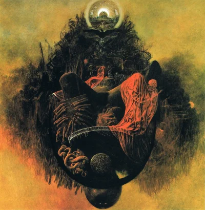 ColdMary6100 - #beksinski #beksinskinadobranoc #malarstwo