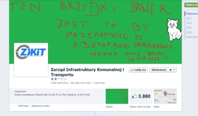 kakaowymistrz - Krakowski ZiKiT ma ciekawy fanpejdż na facebooku. Co o tym sądzić? .....