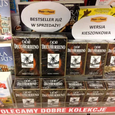 vlodar - "Bestseller już w sprzedaży"

Czyli najlepiej sprzedająca się pozycja traf...