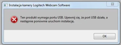 krasnalik - Mireczki przy instalacji sterownikow kamery Logitech QuickCam wywala taki...