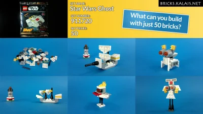 Kalais - Zestawik #LEGO numer 911720. Statek z serialu Star Wars: Rebels o nazwie Gho...