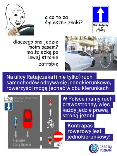 CzasNaPoznan - Dzisiaj krótka porada dla wszystkich jeżdżących ulicą Ratajczaka w #po...