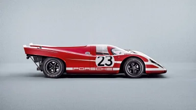 autogenpl - Porsche 917K (K od "kurz" - "krótki"), wyścigowa legenda niemieckiej mark...