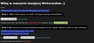 xgamecenter_pl - Postanowiliśmy rozlosować pierwszy kod poprzez mikro random i rzeczy...