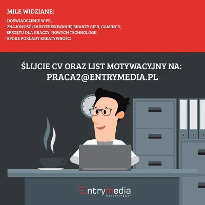 orwelly - Poszukujemy! #praca #poznan #poznangamearena #gry 
Kto: Entrymedia.pl
Gdz...