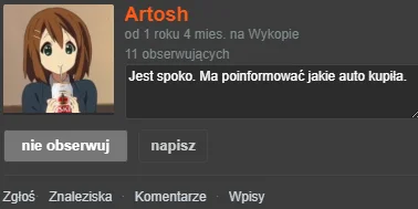 Zgrywajac_twardziela - @Artosh: 
A wiesz dlaczego się tak stało? Bo nie dotrzymałaś ...