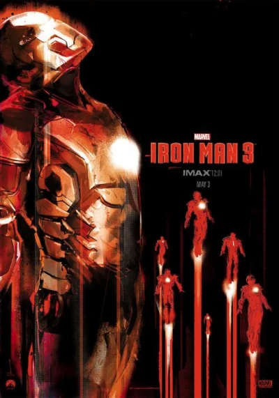 p.....2 - Jeśli jest ktoś zainteresowany, to dziś o 22:30 na #tvn będzie Iron Man III...