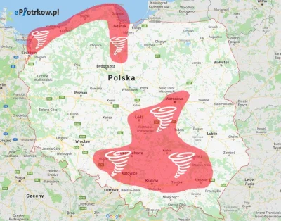 Trelik - Polscy naukowcy i synoptycy wytyczyli tzw. aleje tornad

#pogoda #tornado ...