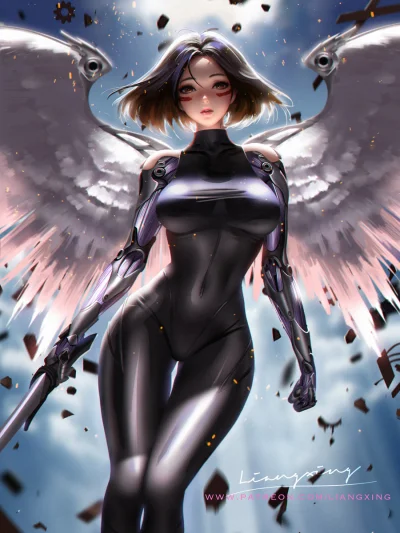 Kamil85R - #randomanimeshit #anime #alitabattleangel #gally #alita