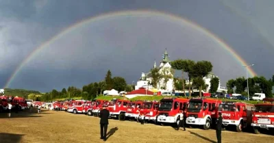 1.....z - Fotka zrobiona komórką kolegi strażaka, ale wrażenie robi #strazpozarna #fo...